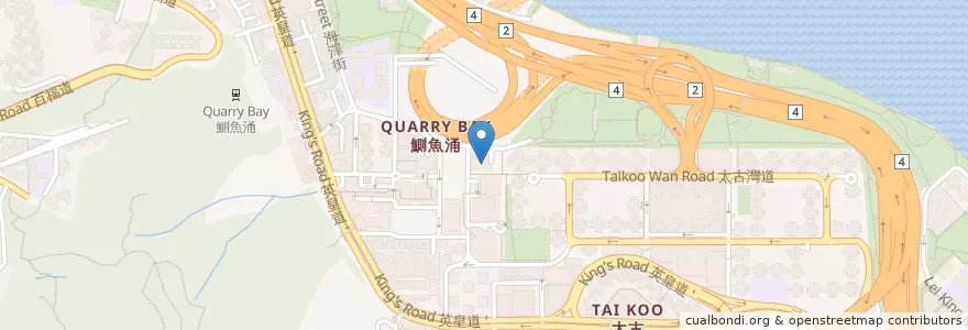 Mapa de ubicacion de 易充站 E-Charge en Китай, Гуандун, Гонконг, Гонконг, Новые Территории, 東區 Eastern District.