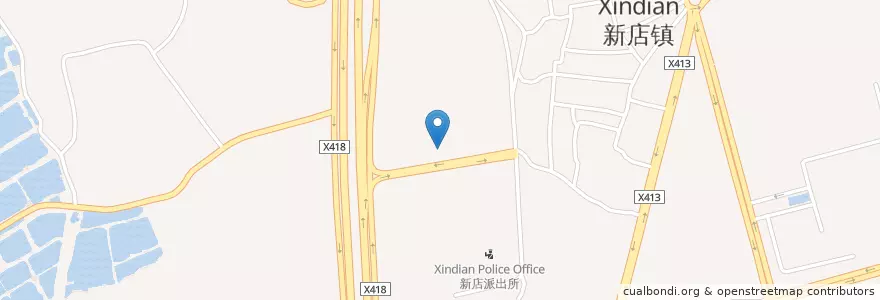Mapa de ubicacion de 仁心红 en China, Fujian, Xiang’An.