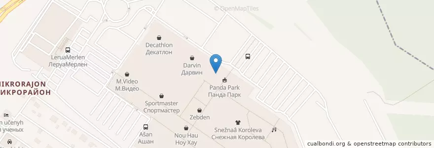 Mapa de ubicacion de KFC en Russia, Distretto Federale Centrale, Oblast' Di Mosca, Городской Округ Солнечногорск.