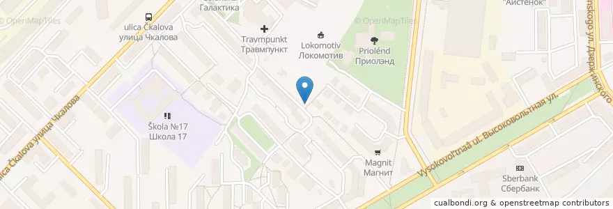 Mapa de ubicacion de Водоразборная колонка en Russie, District Fédéral Central, Oblast De Riazan, Городской Округ Рязань.