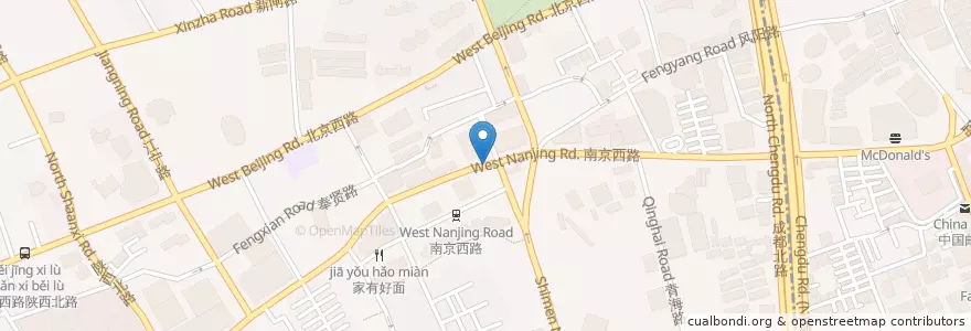 Mapa de ubicacion de TAIRYO Tepanaki 6etg 818 en China, Xangai, Jing'an.