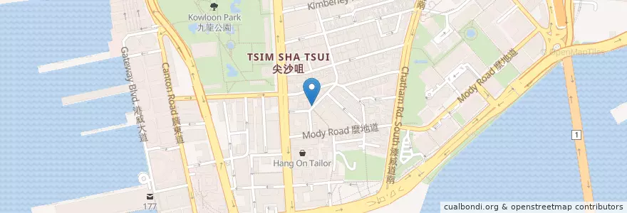 Mapa de ubicacion de 易充站 en 中国, 广东省, 香港, 九龍, 新界, 油尖旺區.
