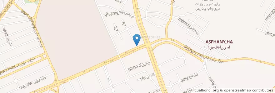 Mapa de ubicacion de کارخانه قند en Irão, استان البرز, شهرستان کرج, بخش مرکزی شهرستان کرج, کرج.