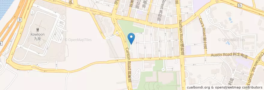 Mapa de ubicacion de Hello Kitty Restaurant en China, Guangdong, Hong Kong, Kowloon, Wilayah Baru, 油尖旺區 Yau Tsim Mong District.