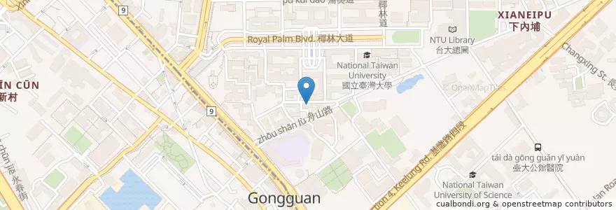 Mapa de ubicacion de 玉山銀行辦事處 en 臺灣, 新北市, 臺北市.