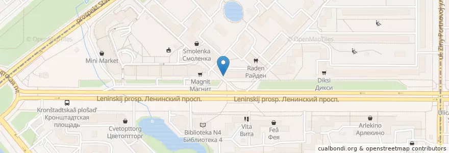 Mapa de ubicacion de Сушишоп en Russie, District Fédéral Du Nord-Ouest, Oblast De Léningrad, Saint-Pétersbourg, Кировский Район, Округ Дачное.