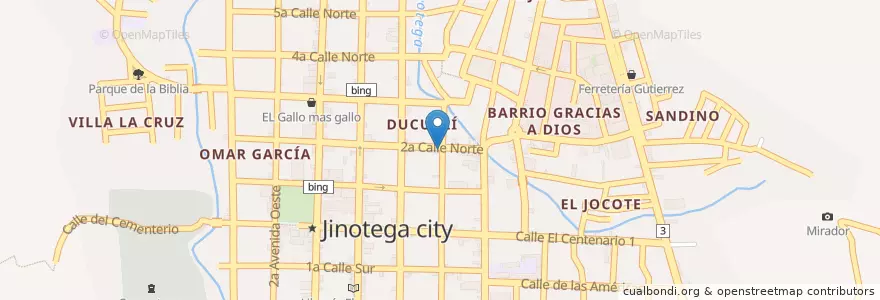 Mapa de ubicacion de Iglesia Vida Abundante en Nicaragua, Jinotega, Jinotega (Municipio).