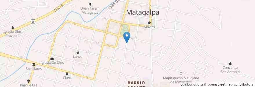Mapa de ubicacion de Restaurante Casa Blanca en نيكاراجوا, Matagalpa, Matagalpa (Municipio).