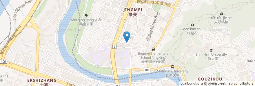 Mapa de ubicacion de 老酒霸 en Taïwan, Nouveau Taipei, District De Wenshan.