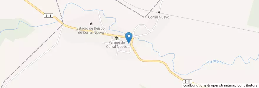 Mapa de ubicacion de Iglesia Bautista Samuel en 쿠바, Matanzas, Matanzas.