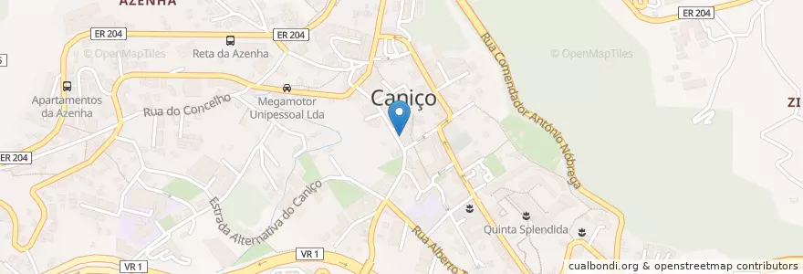 Mapa de ubicacion de Vetconsulting-Clinica Veterinária en Portogallo, Santa Cruz, Caniço.