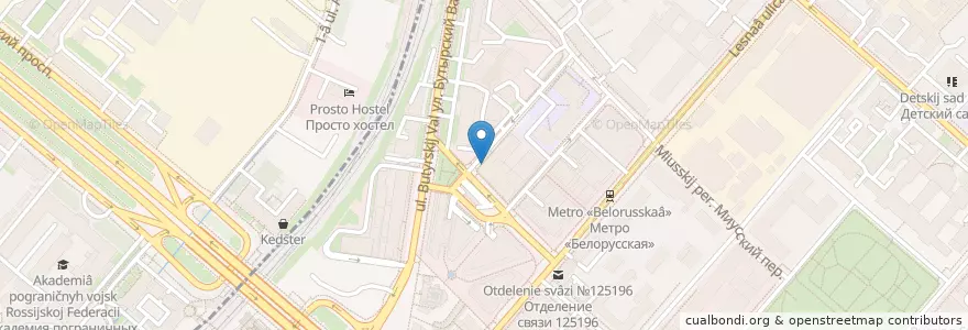 Mapa de ubicacion de ВТБ en Rusia, Центральный Федеральный Округ, Москва, Центральный Административный Округ, Тверской Район.