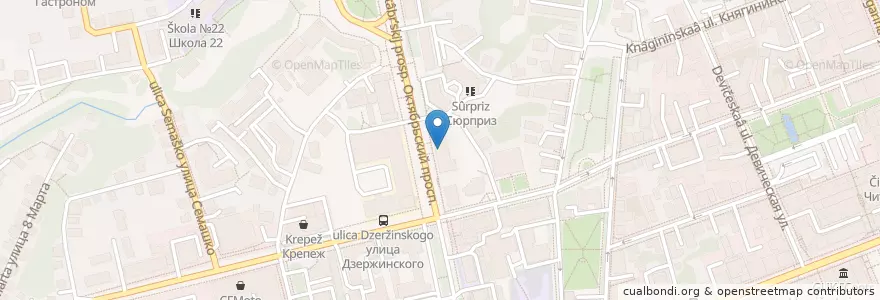 Mapa de ubicacion de Лэнд-Дент en Rusia, Distrito Federal Central, Óblast De Vladímir, Городской Округ Владимир.