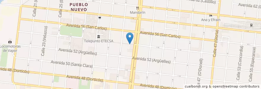 Mapa de ubicacion de Farmacia Principal Municipal en Cuba, Cienfuegos, Cienfuegos, Ciudad De Cienfuegos.