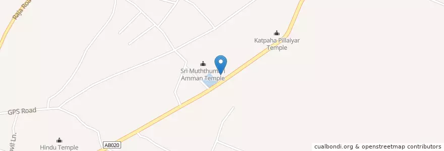 Mapa de ubicacion de CEYPETCO Filling Station en Шри-Ланка, Северная Провинция, யாழ்ப்பாணம் மாவட்டம்.
