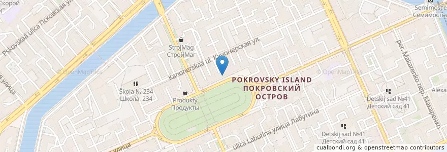 Mapa de ubicacion de НеоБазис en Russland, Föderationskreis Nordwest, Oblast Leningrad, Sankt Petersburg, Адмиралтейский Район, Округ Коломна.