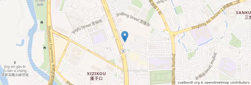Mapa de ubicacion de 瑞杏診所 en Taïwan, Nouveau Taipei, Taipei, District De Wenshan.