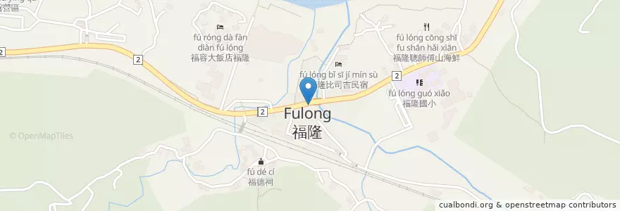 Mapa de ubicacion de E.S coffee en Taiwan, 新北市, 貢寮區.