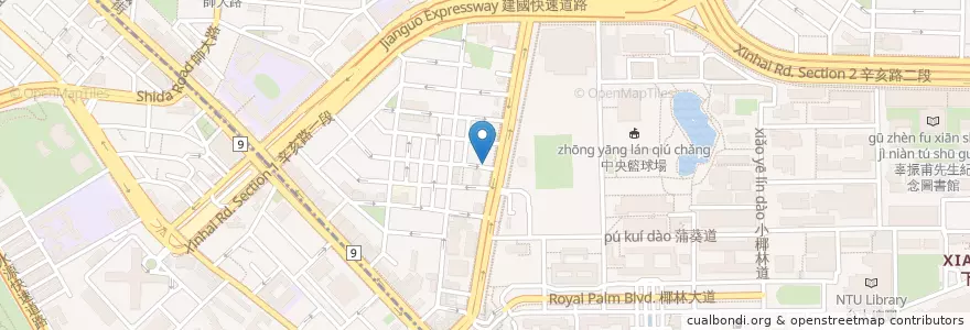 Mapa de ubicacion de 本味日本料理 en Taiwan, New Taipei, Taipei.