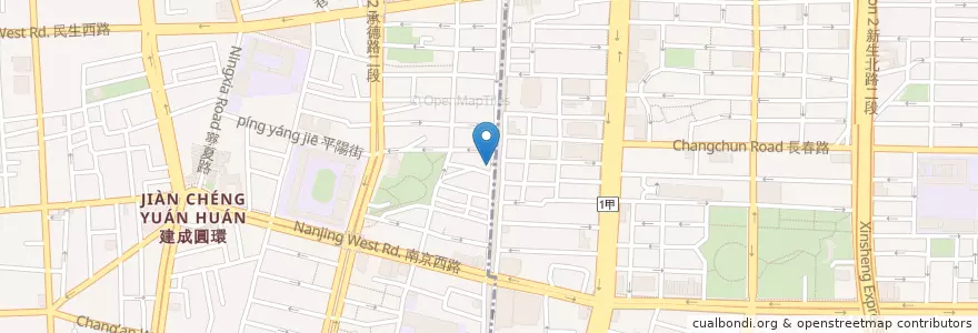 Mapa de ubicacion de MOGU CAFR en Taiwan, Nuova Taipei, Taipei.