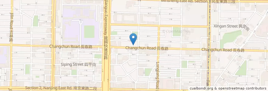 Mapa de ubicacion de 葉內兒科 en 臺灣, 新北市, 臺北市, 中山區.