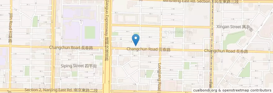 Mapa de ubicacion de 德心動物醫院 en تايوان, تايبيه الجديدة, تايبيه, 中山區.