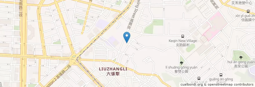 Mapa de ubicacion de 嘗鮮樓精緻熱炒 en Taiwan, 新北市, Taipei, 大安區.