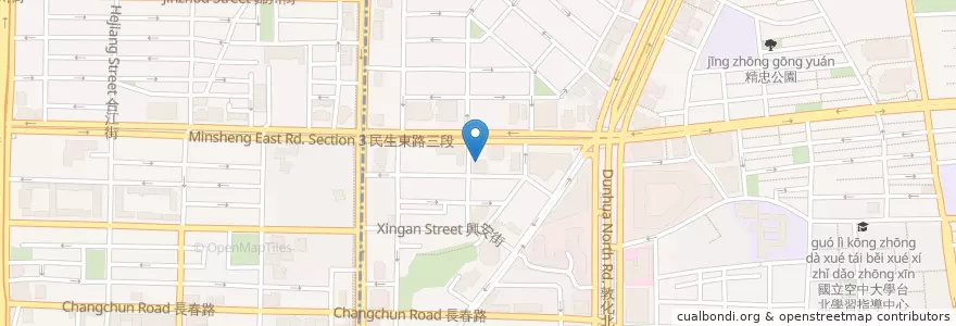 Mapa de ubicacion de 臺灣土地銀行 en تایوان, 新北市, تایپه, 松山區.