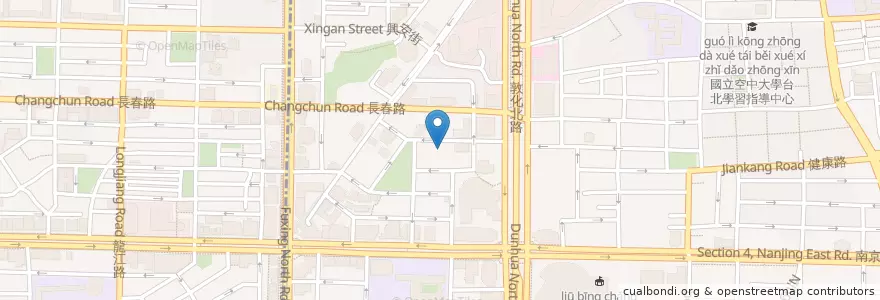 Mapa de ubicacion de 吃義燉飯 en تایوان, 新北市, تایپه, 松山區.