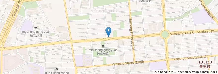 Mapa de ubicacion de 美康健保藥局 en 台湾, 新北市, 台北市, 松山区.