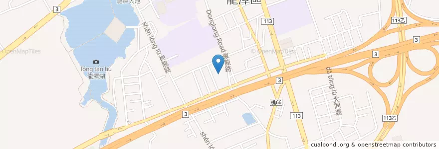 Mapa de ubicacion de 黃梅生紀念館 en Тайвань, Таоюань, 龍潭區.