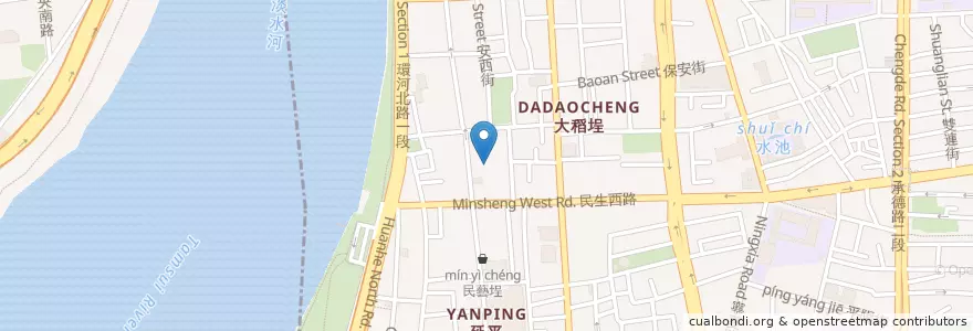 Mapa de ubicacion de 玩樂工場 en Taiwán, Nuevo Taipéi, Taipéi.