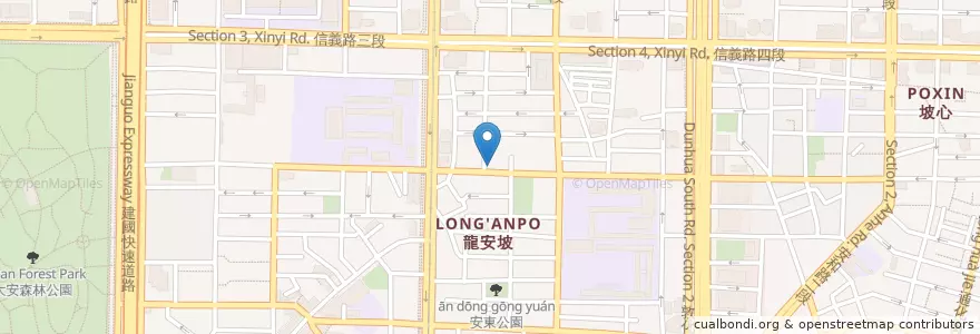 Mapa de ubicacion de 浸宣大安教會 en Taiwan, 新北市, Taipei, 大安區.