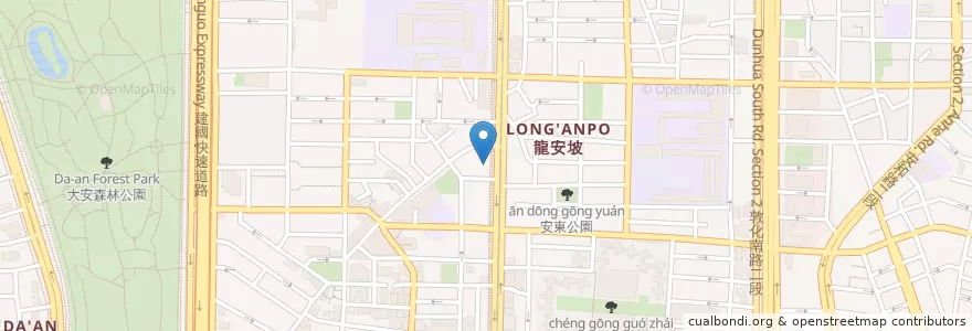 Mapa de ubicacion de 立祥牙醫 en Taïwan, Nouveau Taipei, Taipei, District De Daan.