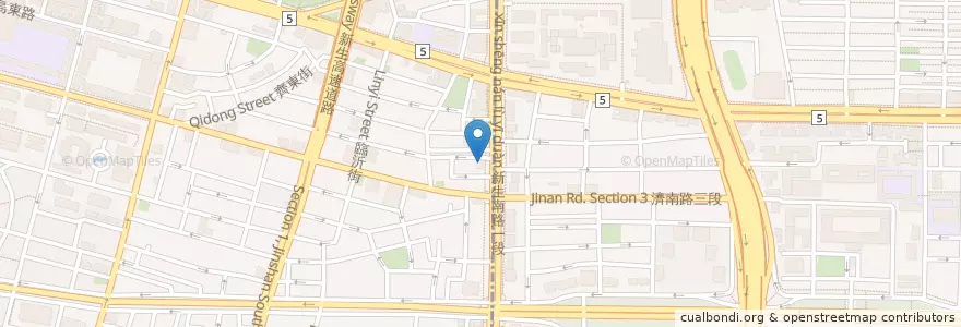 Mapa de ubicacion de 玉霖牙醫診所 en Taiwan, 新北市, Taipé, 大安區.