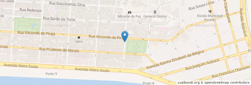 Mapa de ubicacion de Boteco Belmonte;Pista Cláudio Coutinho en 브라질, 남동지방, 리우데자네이루, Região Metropolitana Do Rio De Janeiro, Região Geográfica Imediata Do Rio De Janeiro, Região Geográfica Intermediária Do Rio De Janeiro, 리우데자네이루.