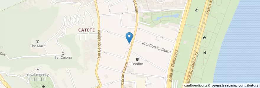 Mapa de ubicacion de Catetelândia en Brezilya, Güneydoğu Bölgesi, Rio De Janeiro, Região Metropolitana Do Rio De Janeiro, Região Geográfica Imediata Do Rio De Janeiro, Região Geográfica Intermediária Do Rio De Janeiro, Rio De Janeiro.