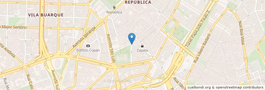 Mapa de ubicacion de Casa do Pão de Queijo en برزیل, منطقه جنوب شرقی برزیل, سائوپائولو, Região Geográfica Intermediária De São Paulo, Região Metropolitana De São Paulo, Região Imediata De São Paulo, سائوپائولو.