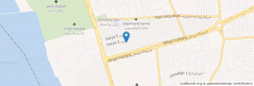 Mapa de ubicacion de اداره‌ نظارت و کنترل شهرداری منطقه ۲ en Iran, استان بوشهر, شهرستان بوشهر, بخش مرکزی شهرستان بوشهر, دهستان حومه بوشهر, Bushehr.