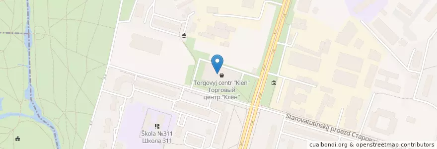Mapa de ubicacion de KFC en Russia, Distretto Federale Centrale, Москва, Северо-Восточный Административный Округ, Бабушкинский Район.
