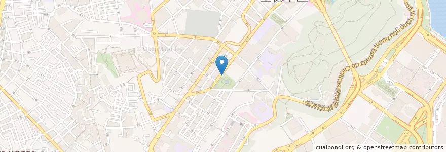 Mapa de ubicacion de 華士古達嘉馬花園停車場 en 中国, 澳門 Macau, 广东省, 澳門 Macau, 珠海市, 香洲区.