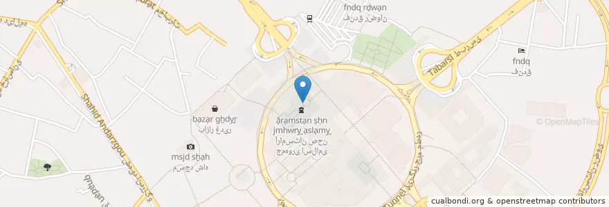 Mapa de ubicacion de سقّاخانه en Iran, استان خراسان رضوی, شهرستان مشهد, مشهد, بخش مرکزی شهرستان مشهد.