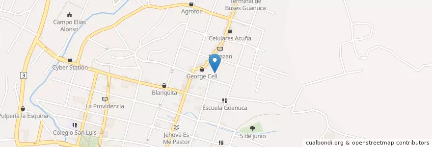 Mapa de ubicacion de Ermita de Guadalupe en نیکاراگوئه, Matagalpa, Matagalpa (Municipio).