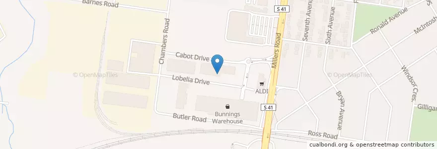 Mapa de ubicacion de Pitstop Cafe en 오스트레일리아, Victoria, City Of Hobsons Bay.