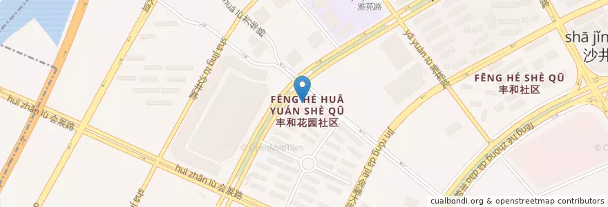 Mapa de ubicacion de 红谷滩派出所 en China, Jiangxi, Nanchang, 红谷滩区, 沙井街道.