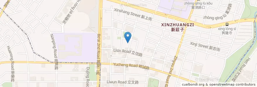 Mapa de ubicacion de 爸爸媽媽私房菜 en Tayvan, Kaohsiung, 左營區.