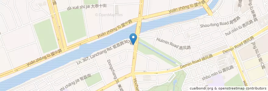Mapa de ubicacion de 牛刀小事 en Taiwán, Kaohsiung, 楠梓區.