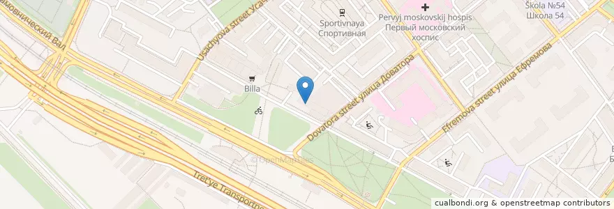 Mapa de ubicacion de Иль Росмо en Rusia, Центральный Федеральный Округ, Москва, Центральный Административный Округ, Район Хамовники.