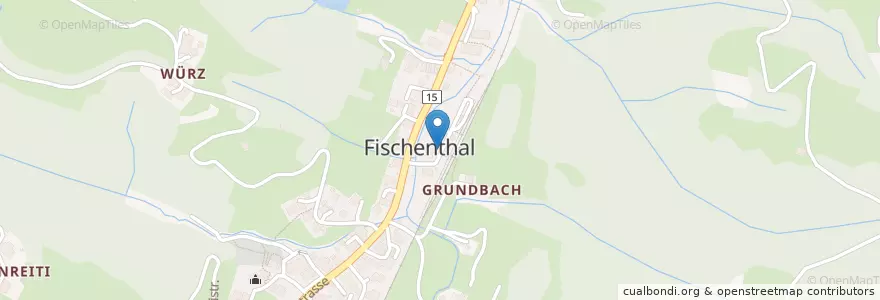 Mapa de ubicacion de Robidog en 스위스, 취리히, Bezirk Hinwil, Fischenthal.