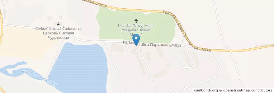 Mapa de ubicacion de Библиотека en Rusia, Distrito Federal Central, Óblast De Moscú, Городской Округ Балашиха.